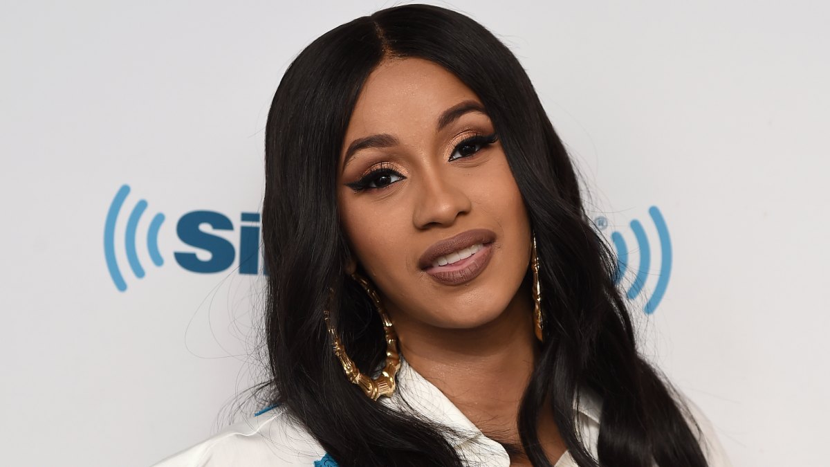 Cardi B at Sirius XM Studios