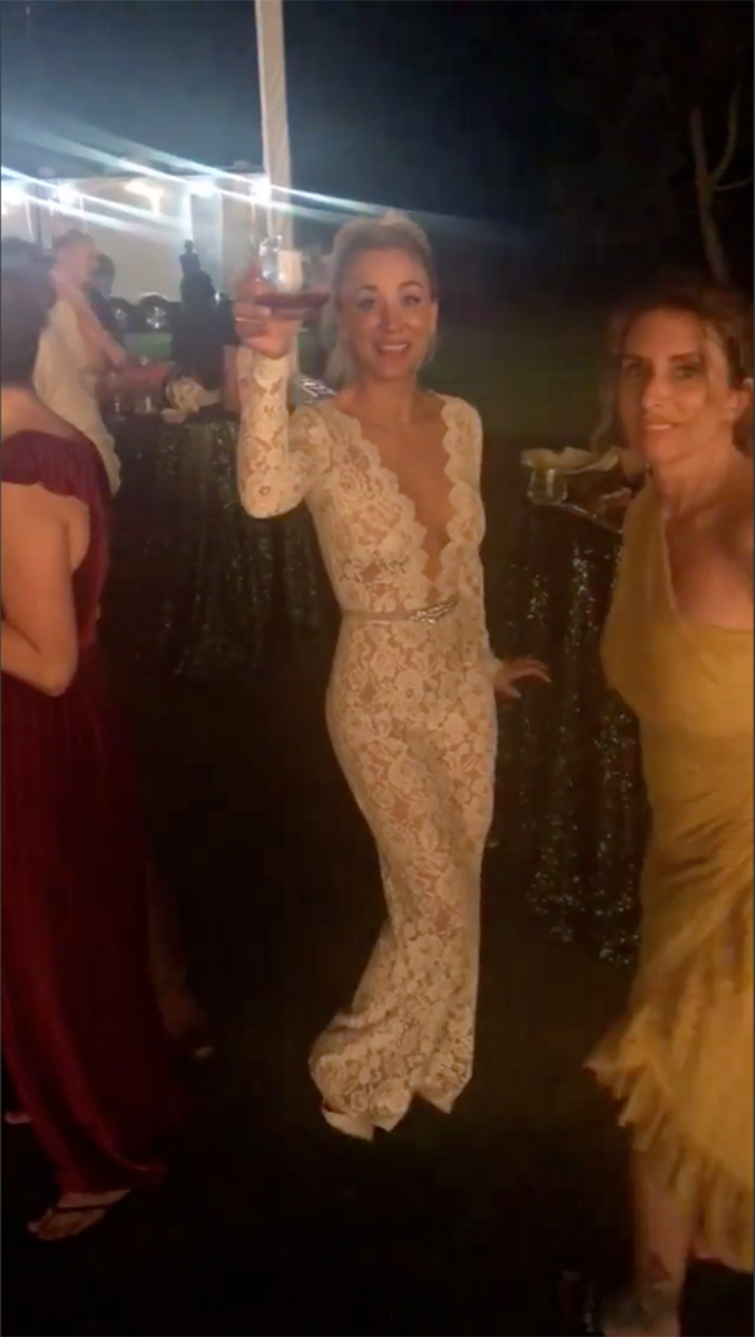 Kaley Cuoco, Karl Cook, Wedding, Jamie Greenberg, Instagram