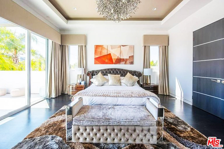 Kendall Jenner Ben Simmons West Hollywood Home Bedroom