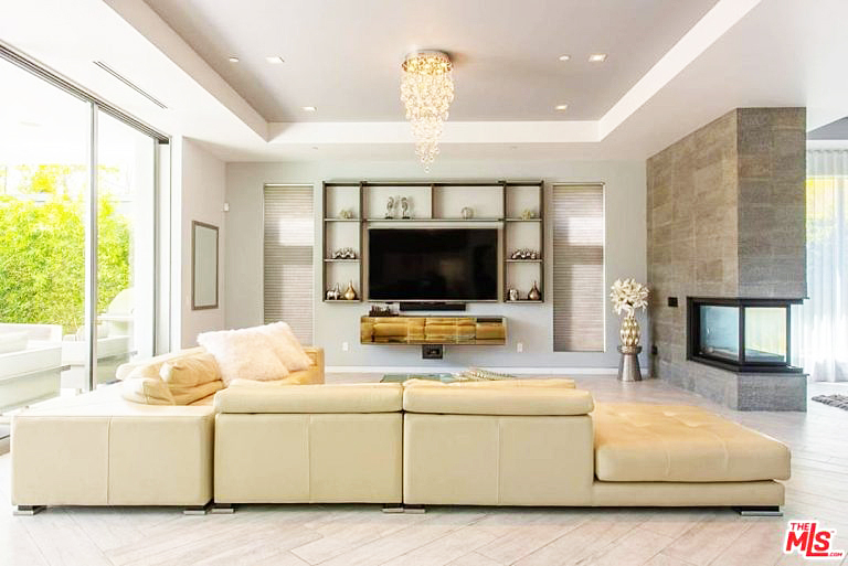Kendall Jenner Ben Simmons West Hollywood Home Living Room