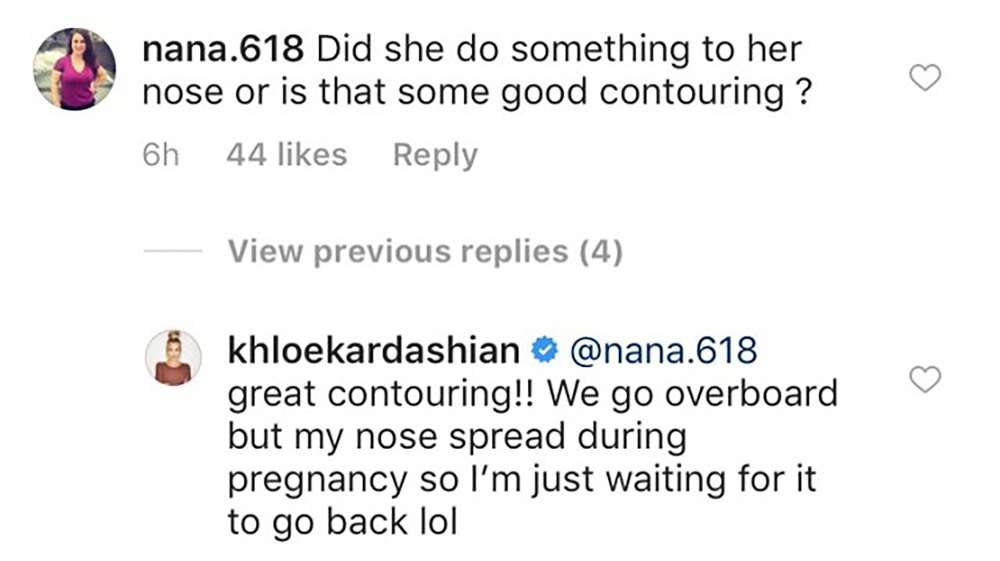 Khloe Kardashian, Nose Job, Contouring, Instagram
