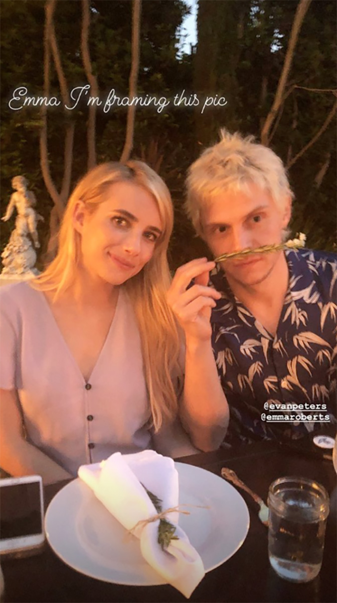 Lea Michele, Engagement Party, Emma Roberts, Evan Peters