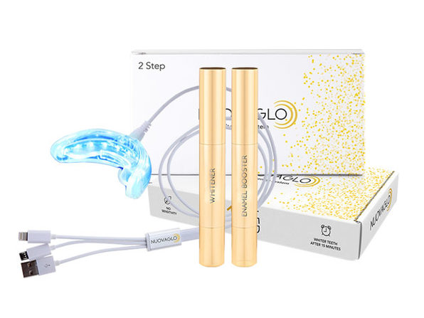 Nuovaglo 2-Step Teeth Whitening System