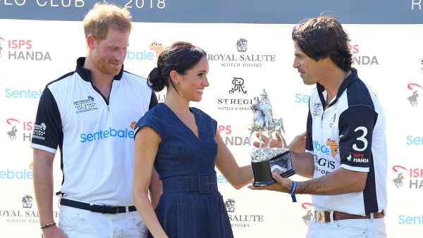 Prince William, Duchess Meghan of Sussex, Nacho, Ignacio Figueras, Trophy, Polo Club