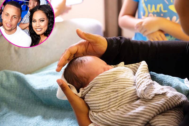 Steph Curry Ayesha Curry Third Child Canon W. Jack Curry