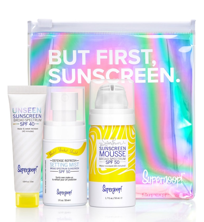 Supergoop! But First, Sunscreen Kit