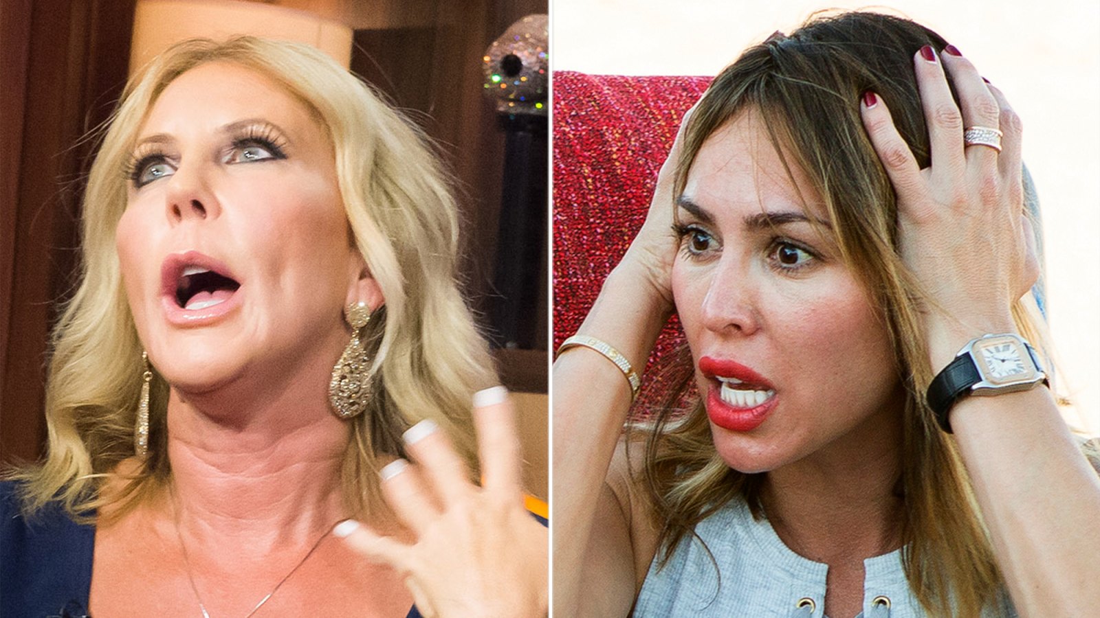 Vicki Gunvalson and Kelly Dodd Get Into Explosive Fight