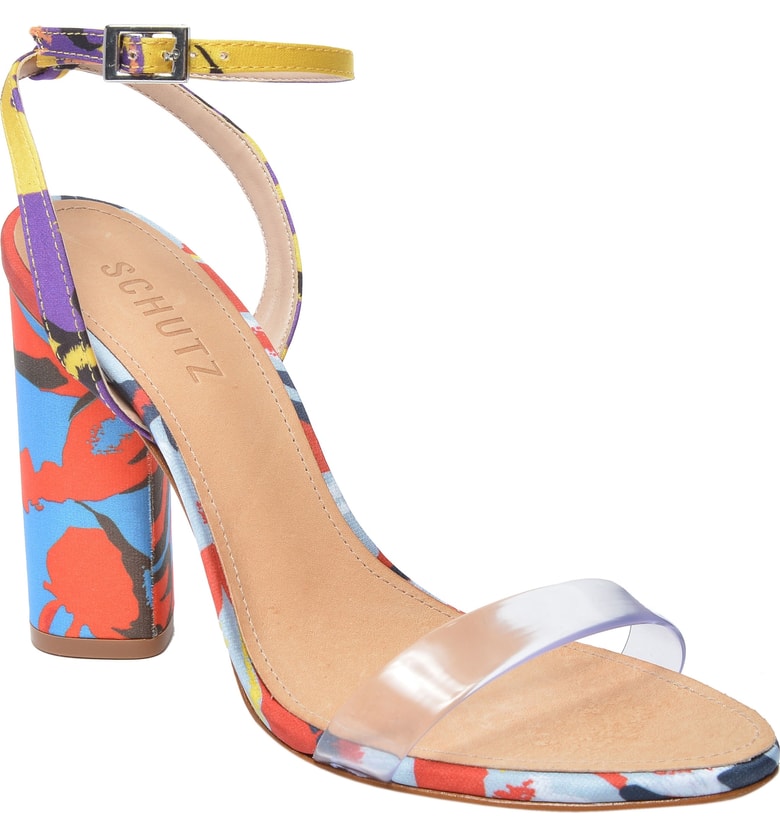 tropical heels adriana lima schutz sandal heel