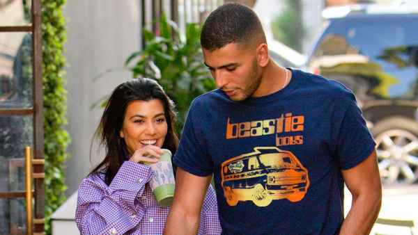 Younes Bendjima and Kourtney Kardashian