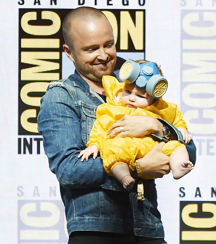 Aaron Paul Baby Breaking Bad Comic-Con