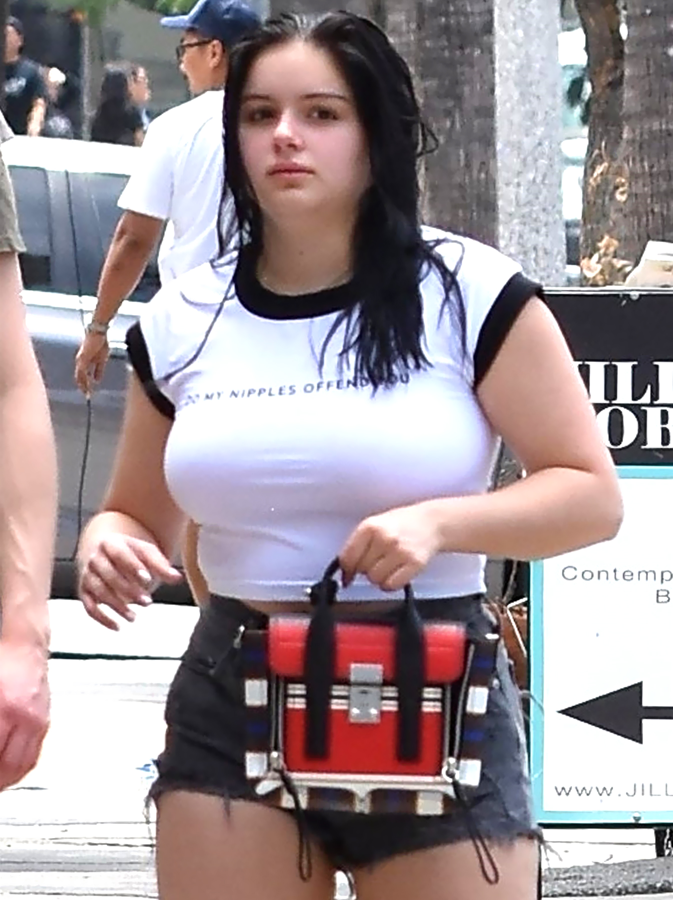 Ariel Winter's T-Shirt Trolls Her Haters: 'Do My Nipples Offend