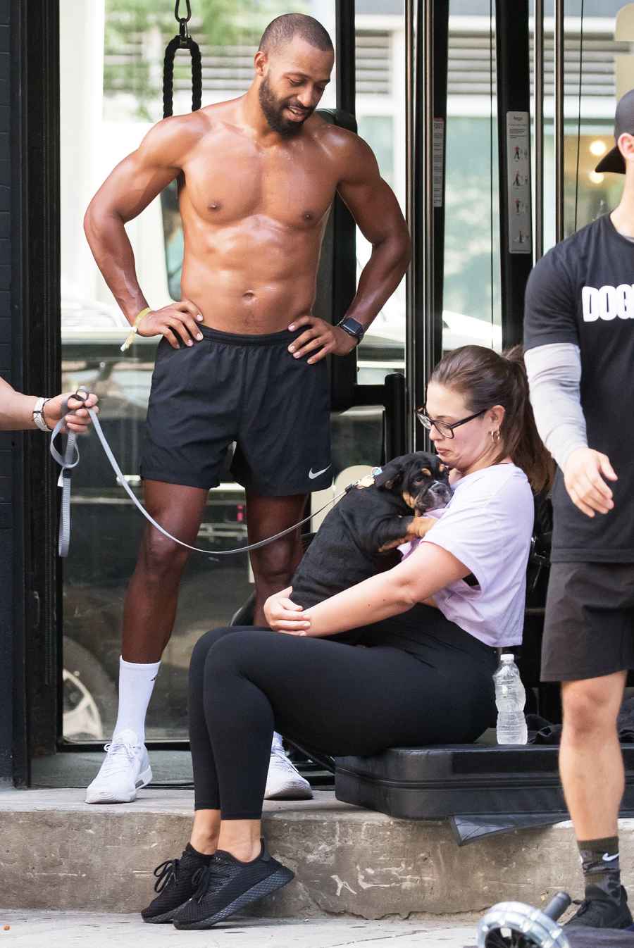 Ashley Graham Justin Ervin Workout Dogpound Gym