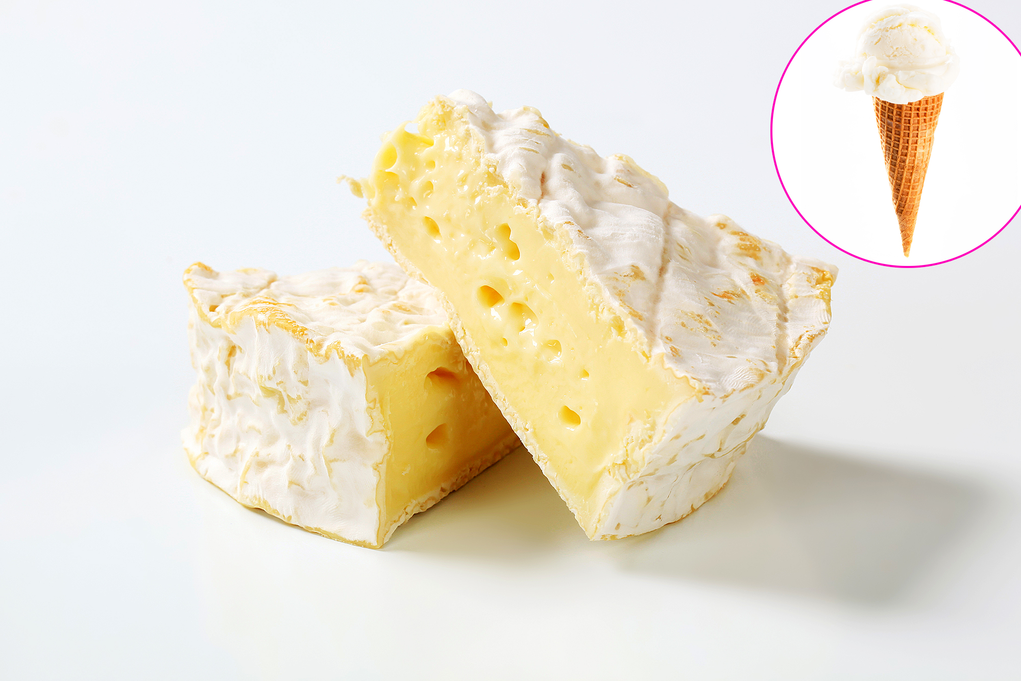 Brie Cheese Ice Cream