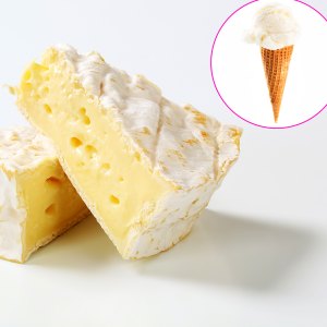 Brie Cheese Ice Cream