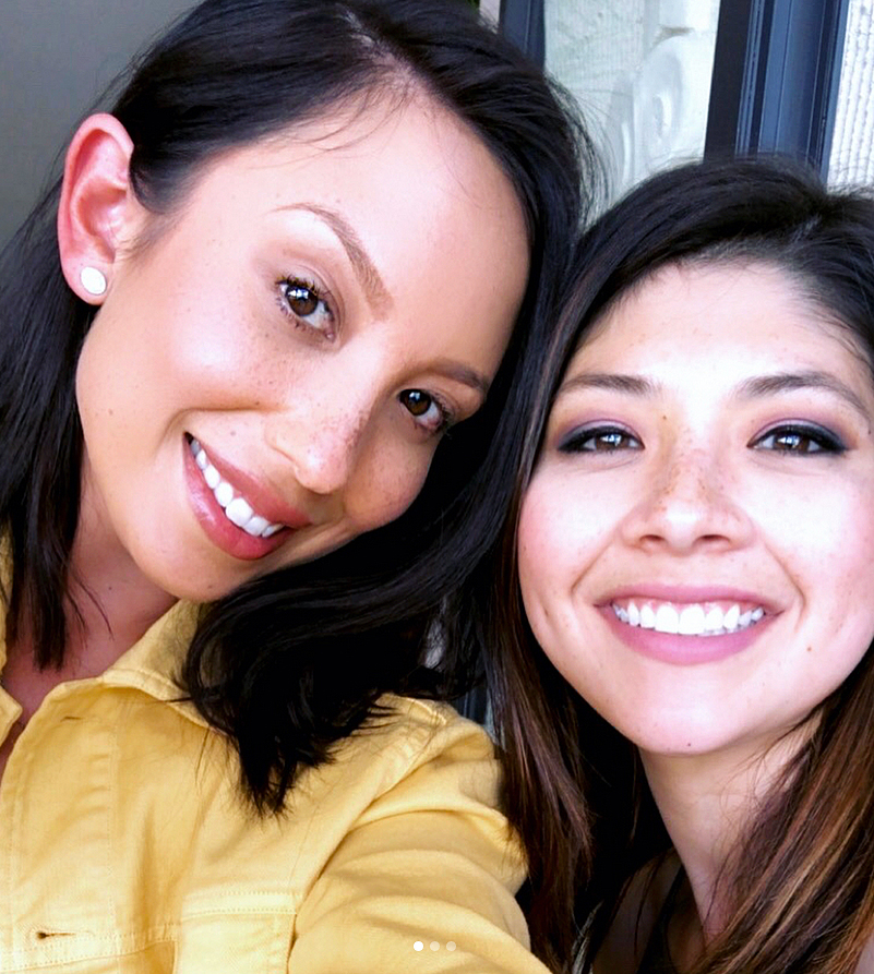 Cheryl Burke and her sister