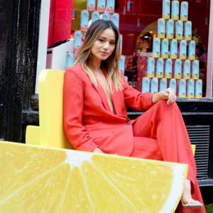 Jamie Chung Vita Coco Sparkling event diet fitness