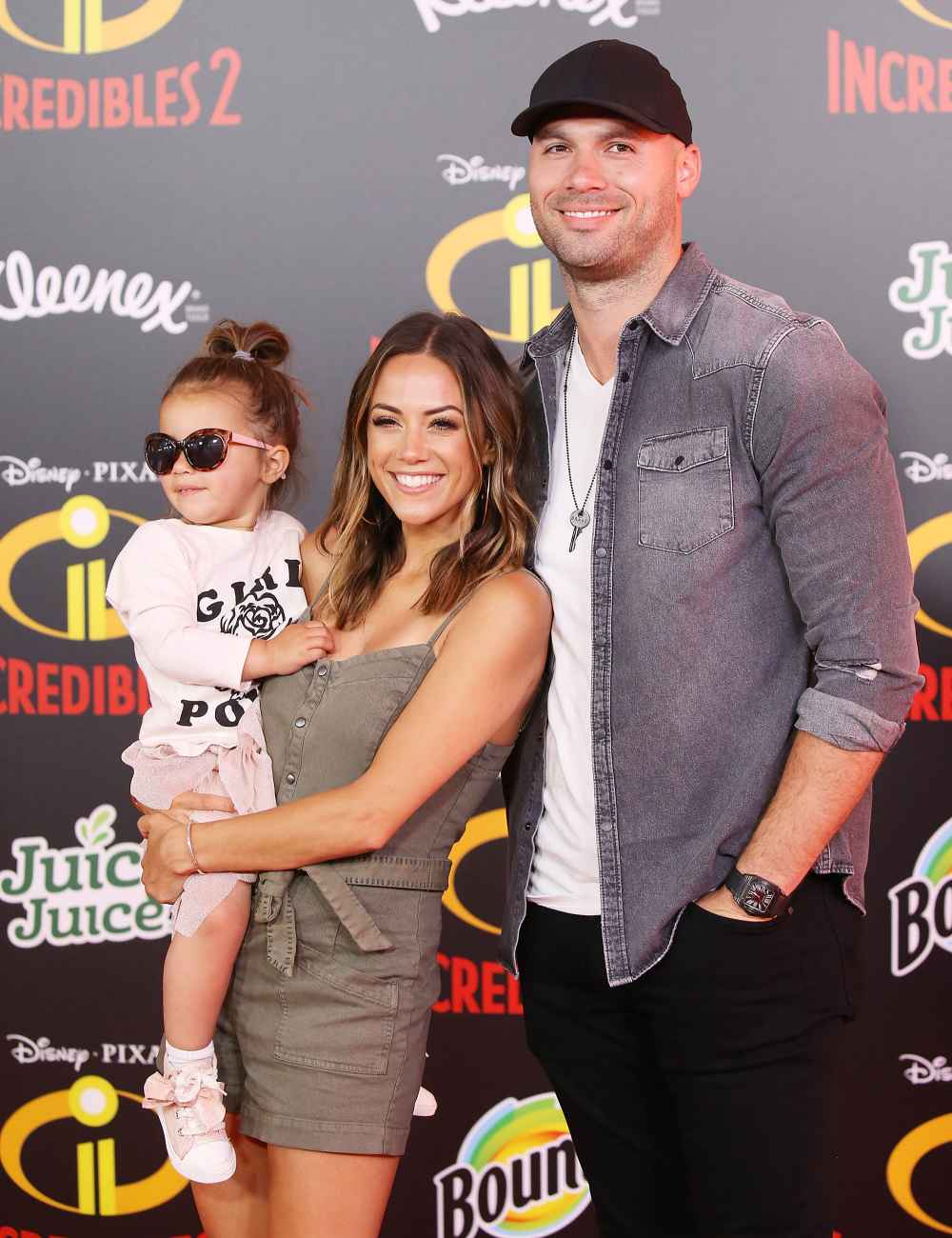 Jana Kramer, Mike Caussin and their daughter, Jolie Rae Caussin