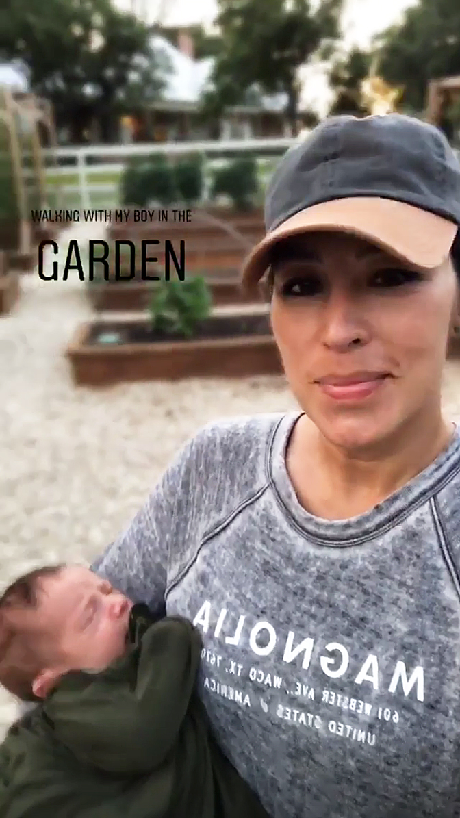 Joanna Gaines Life With A Newborn Baby