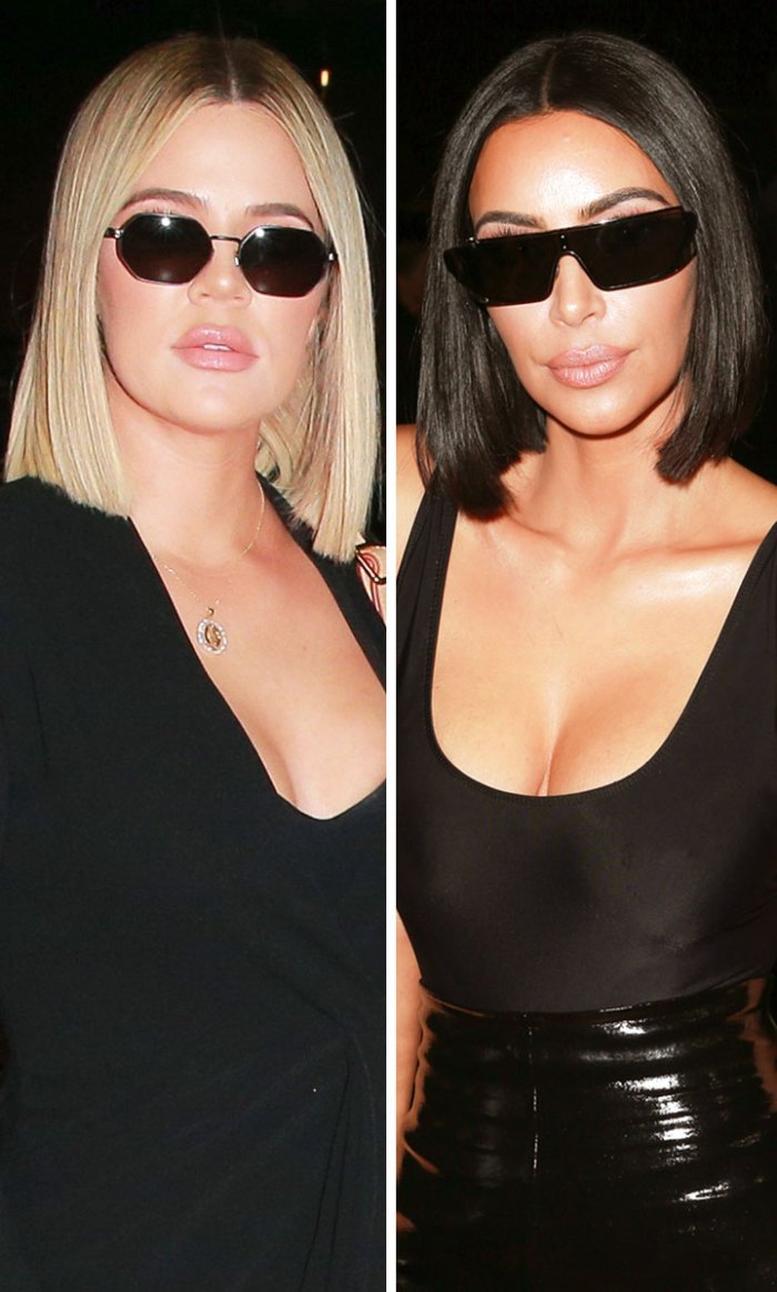 Khloe Kardashian + Kim Kardashian