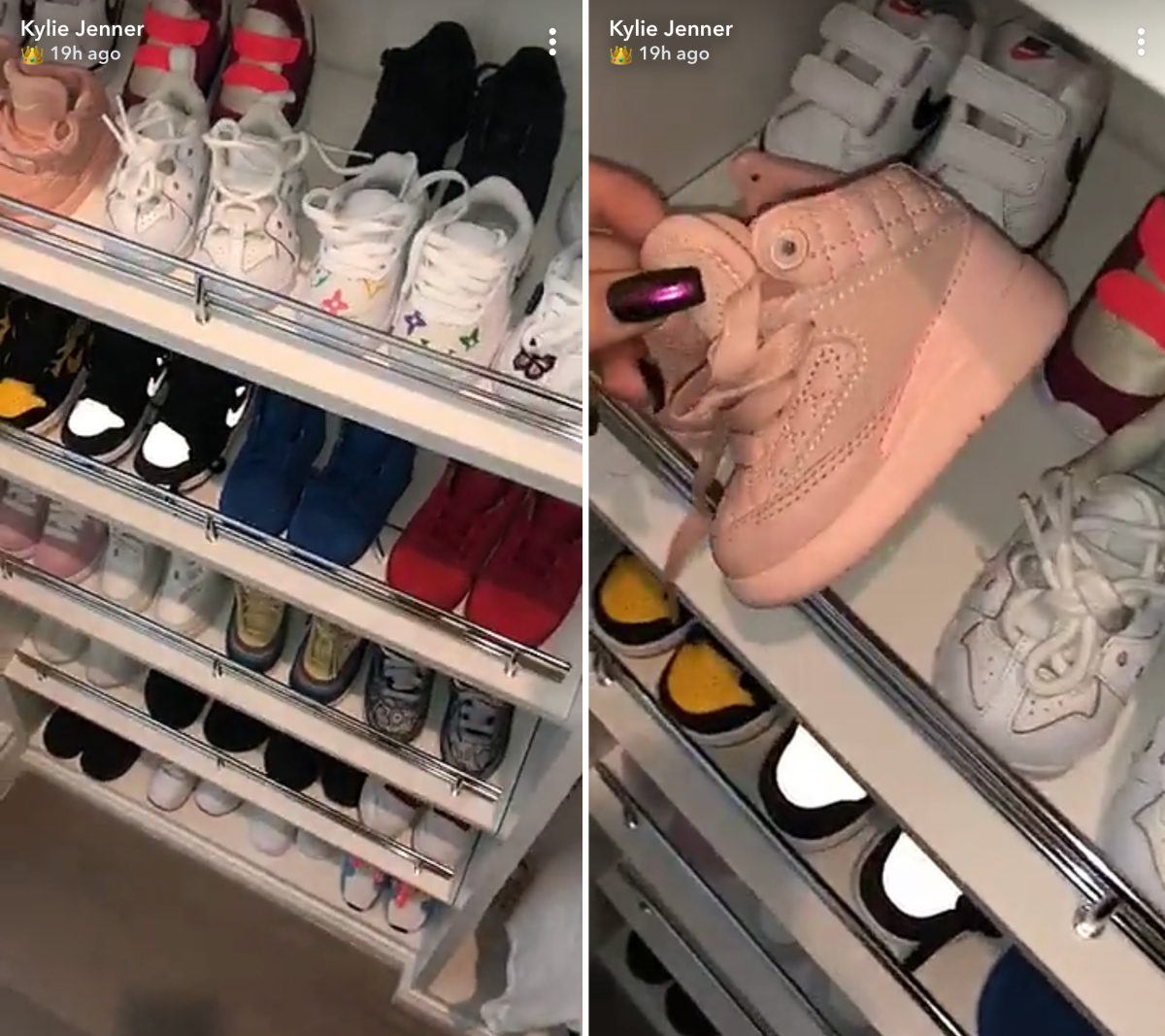 How Much Are All Of Stormi Webster's Shoes Worth In Her Wardrobe?