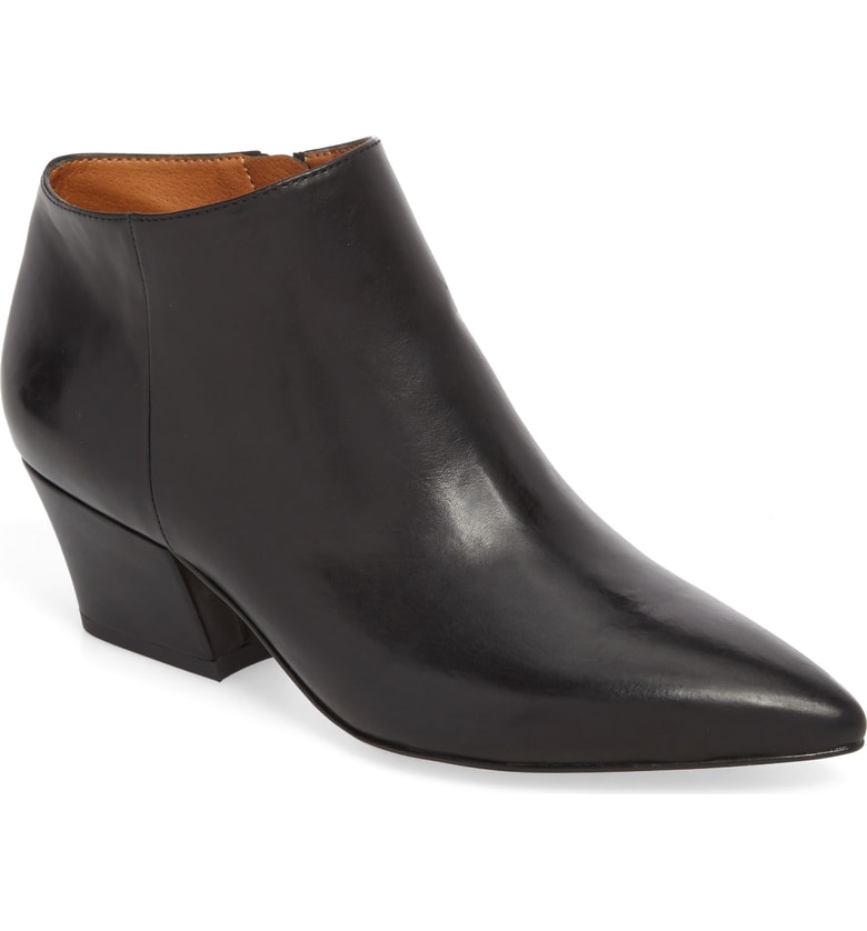 black ankle bootie fall boots