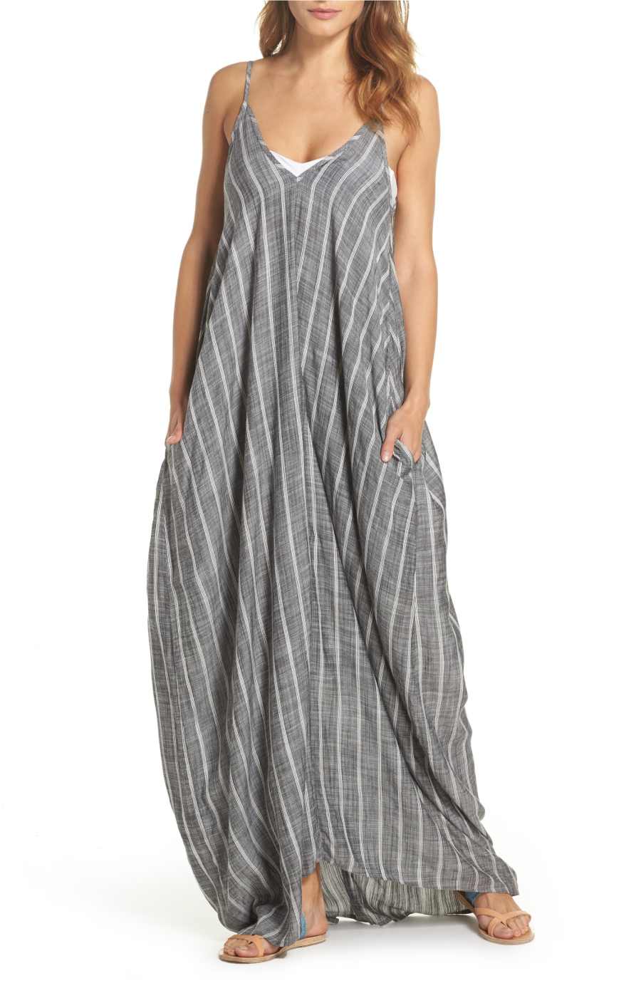 maxi dress with pockets