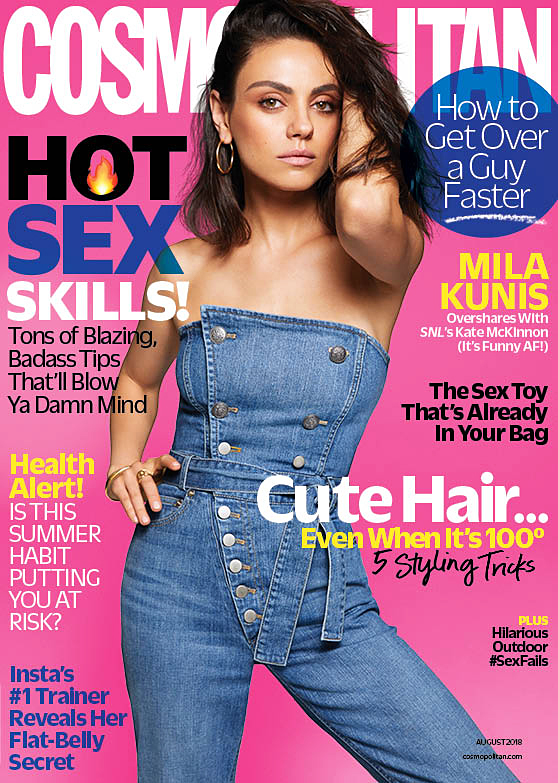 Mila Kunis Cosmopolitan cover