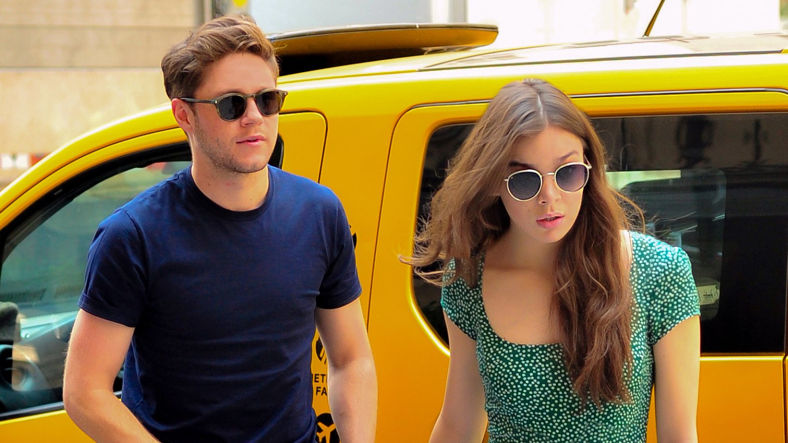 Niall Horan and Hailee Steinfeld spotted out shopping