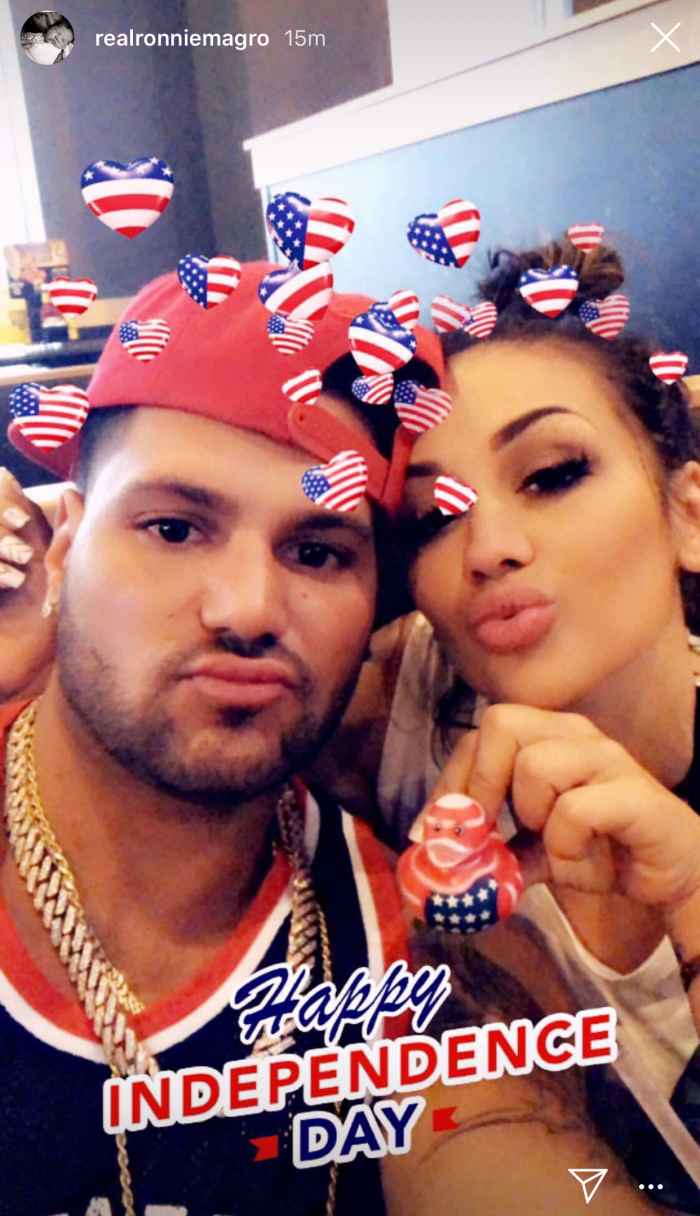 Ronnie Ortiz-Magro Jen Harley Everything We Know 4th of July