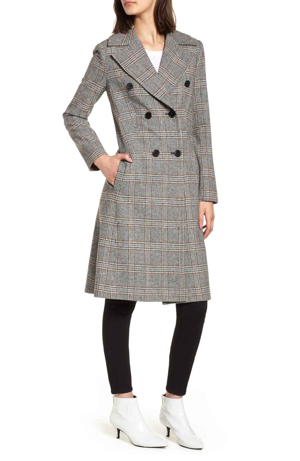 Complete Your Fall Looks With This Plaid Blazer Coat | UsWeekly