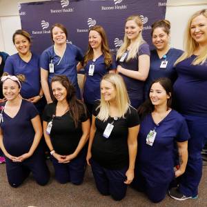 16 Pregnant Nurses