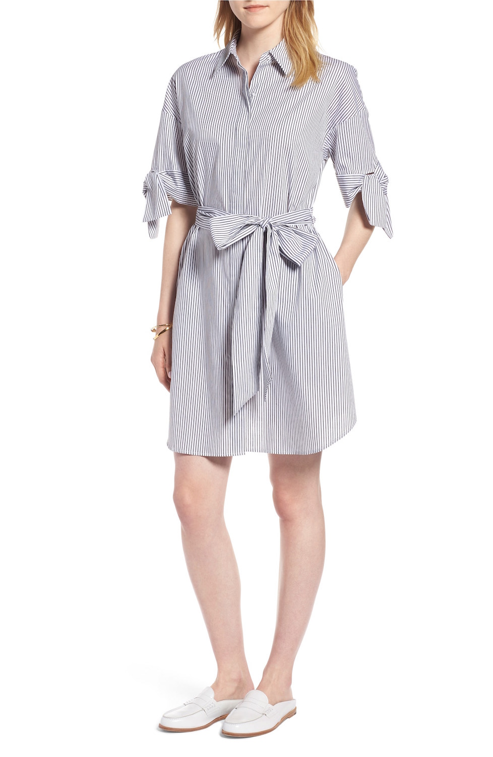 1901 Stripe Shirtdress