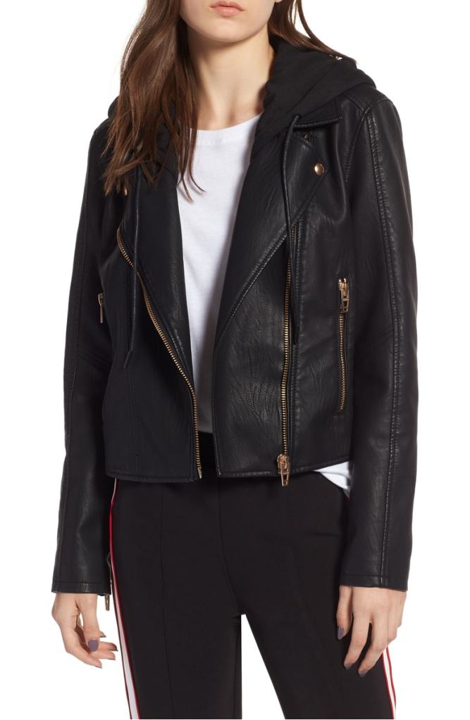 Nordstrom Can Barely Keep This BlankNYC Faux Leather Jacket in Stock