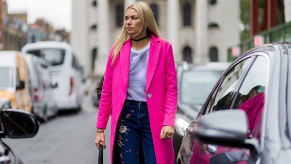 Street style striped shirt