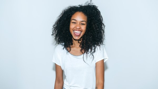 woman in tshirt