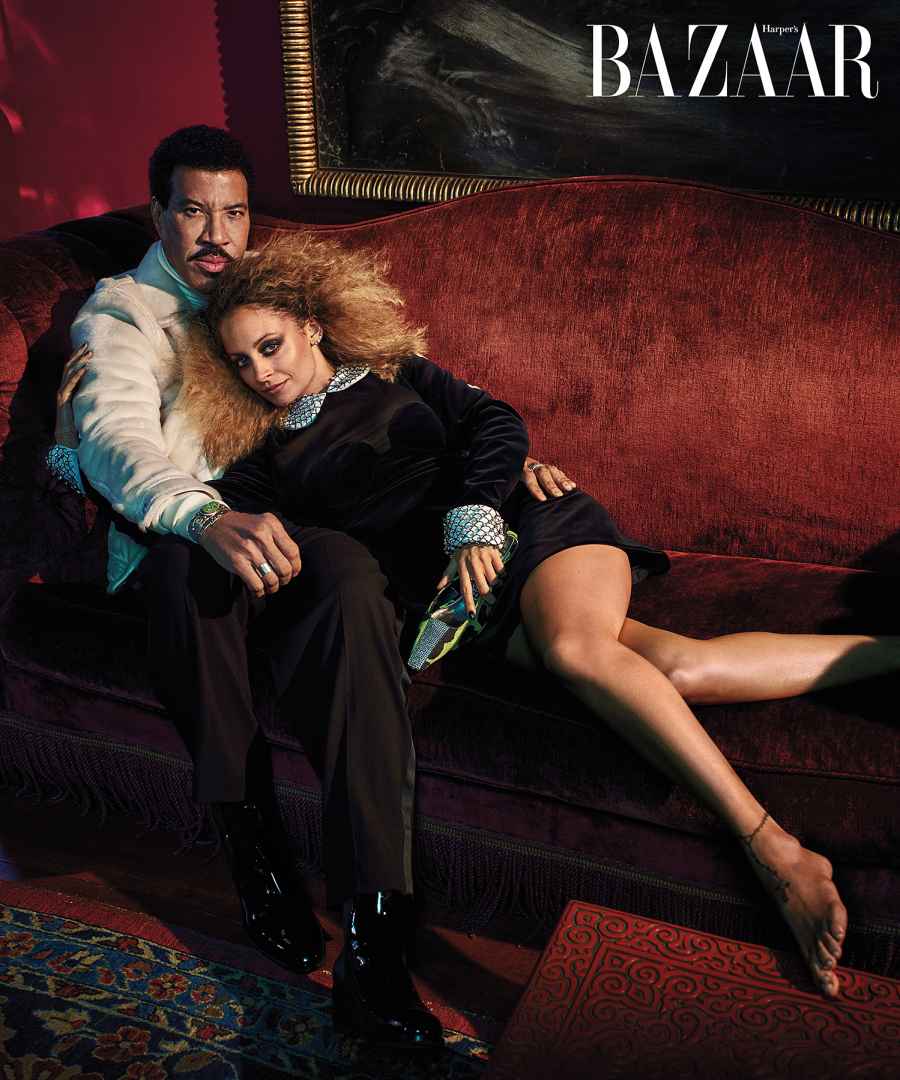 Lionel and Nicole Richie