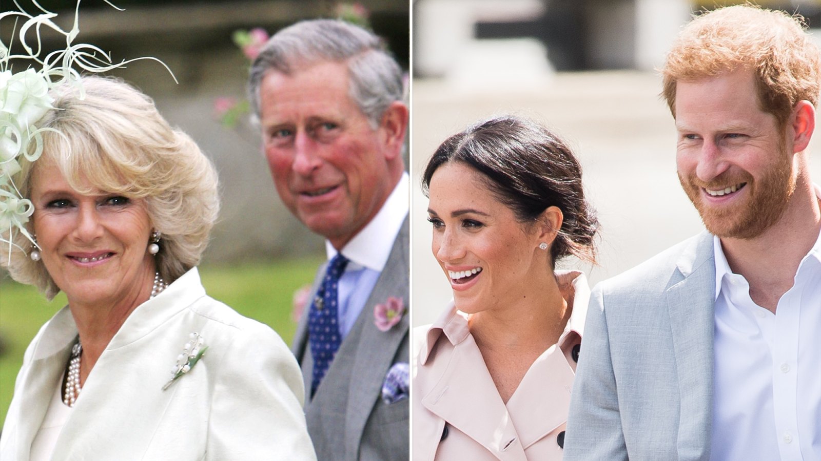 Prince Charles, Duchess Camilla and Prince Harry, Duchess Meghan