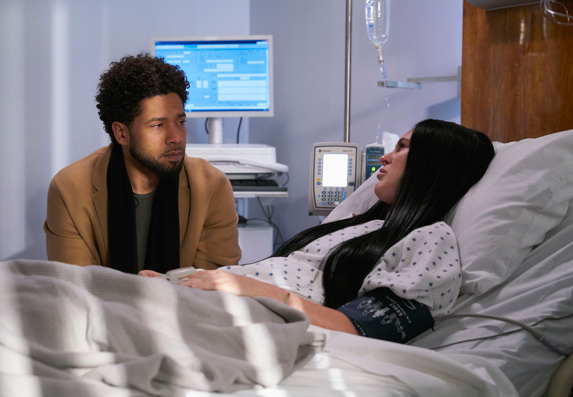 Jussie Smollett and Rumer Willis.