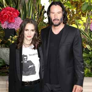 Winona Ryder and Keanu Reeves