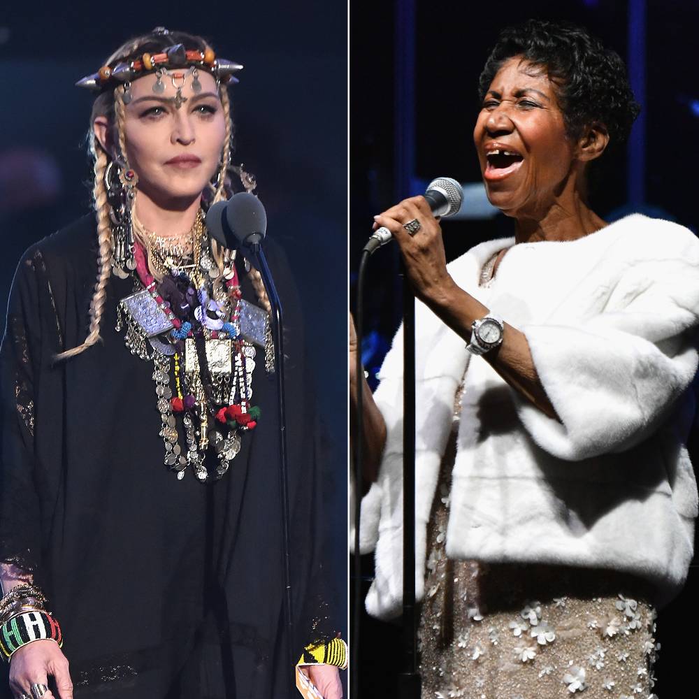 Madonna defends aretha franklin tribute after backlash
