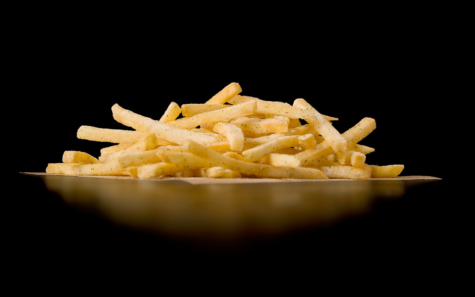 Plate of Wasabi fries from McDonalds, Hong Kong