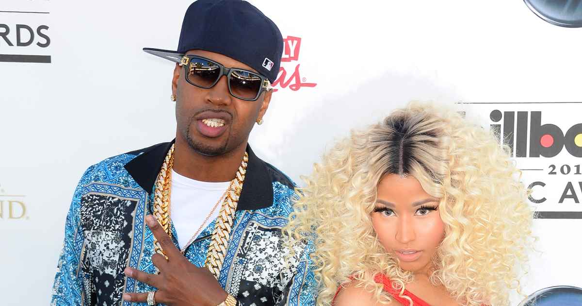 Nicki Minaj shows off assets in sheer top at LAX with boyfriend Safaree  Samuels