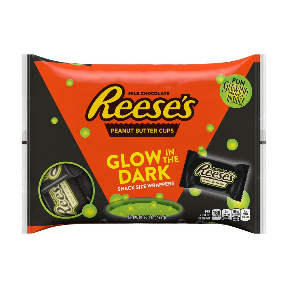 Reese’s, Kit Kat and Hershey’s to Release Glow in the Dark Wrappers for Halloween 2018