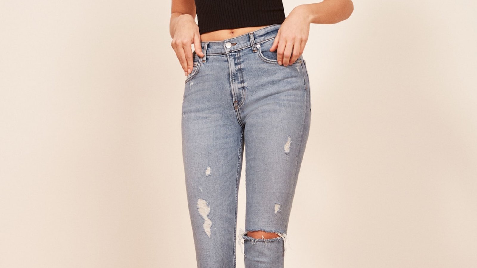 Reformation High & Skinny Jeans