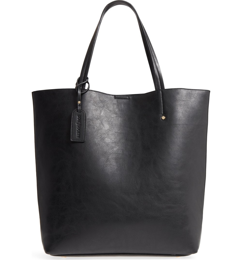 Shop Sole Society Faux Leather Tote for Under $100