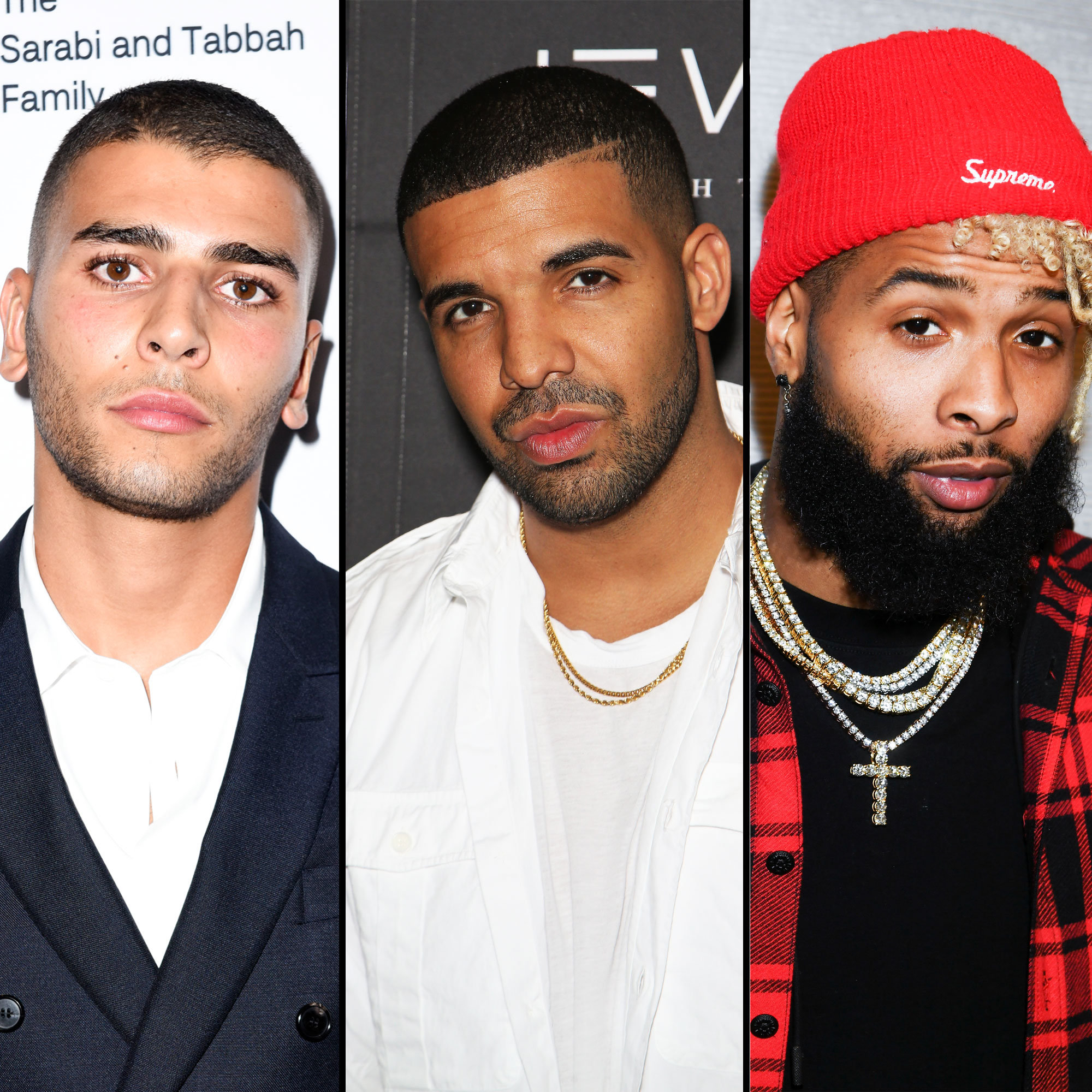 Younes Bendjima, Drake and Odell Beckham Jr