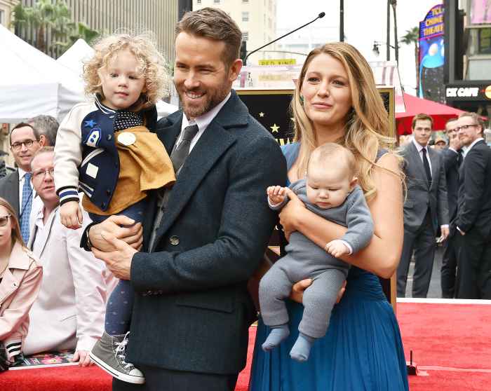 Blake Lively Ryan Reynolds In Love Daughters James Ines