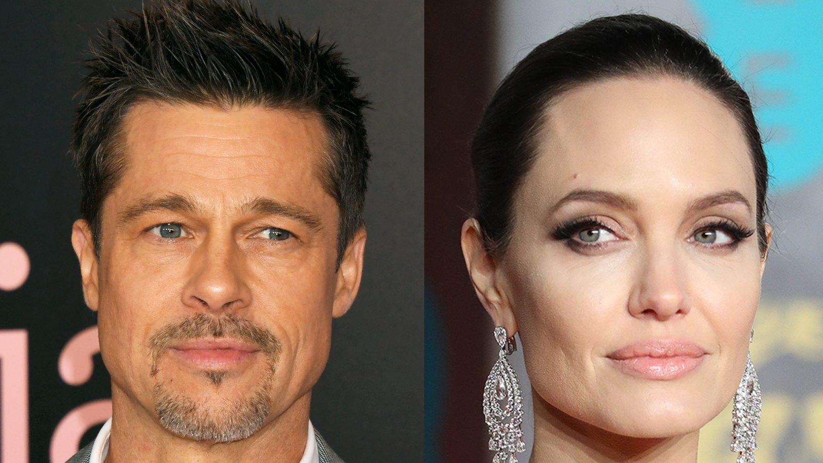 Brad Pitt and Angelina Jolie.