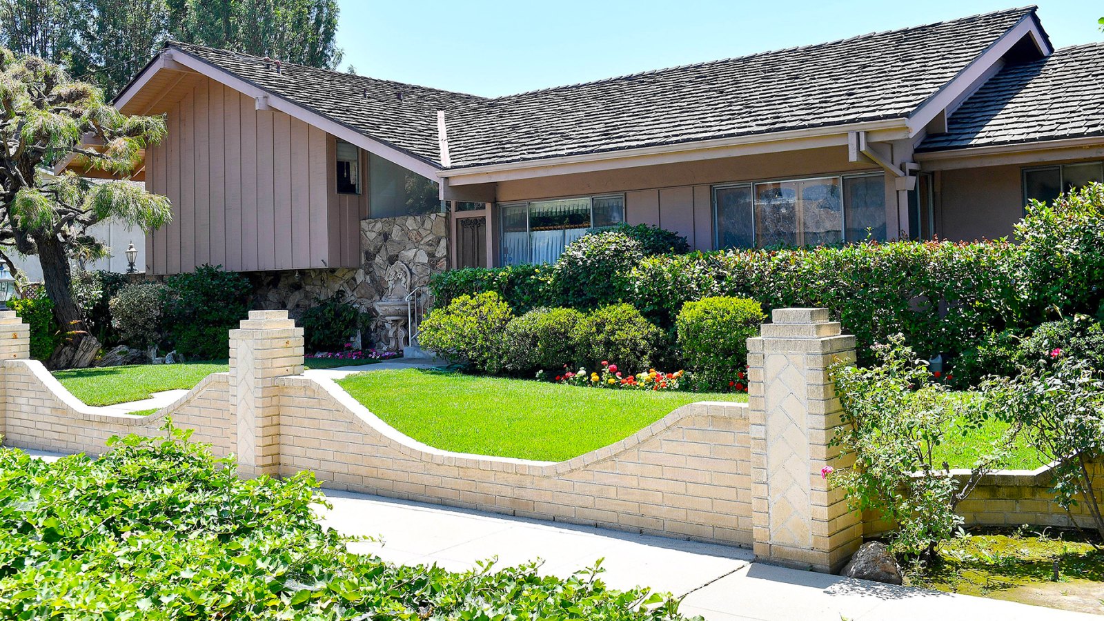 The iconic Brady Bunch home hits the market for the first time in 45 years for $1.9 million.