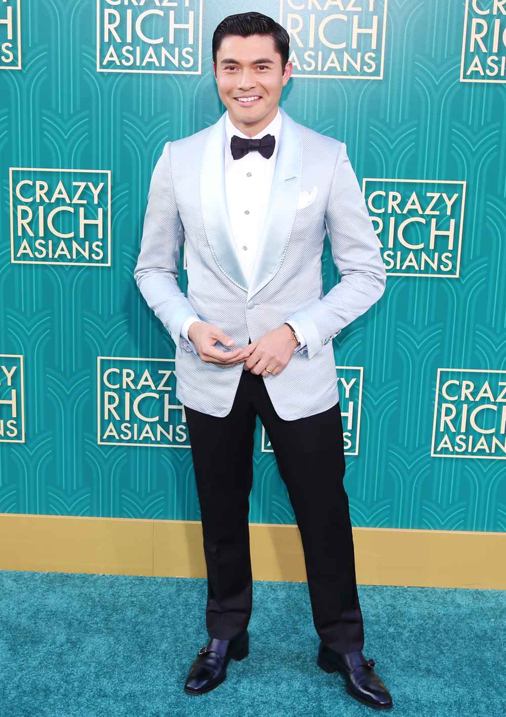Henry Golding at Warner Bros. Pictures' 'Crazy Rich Asians' Premiere.